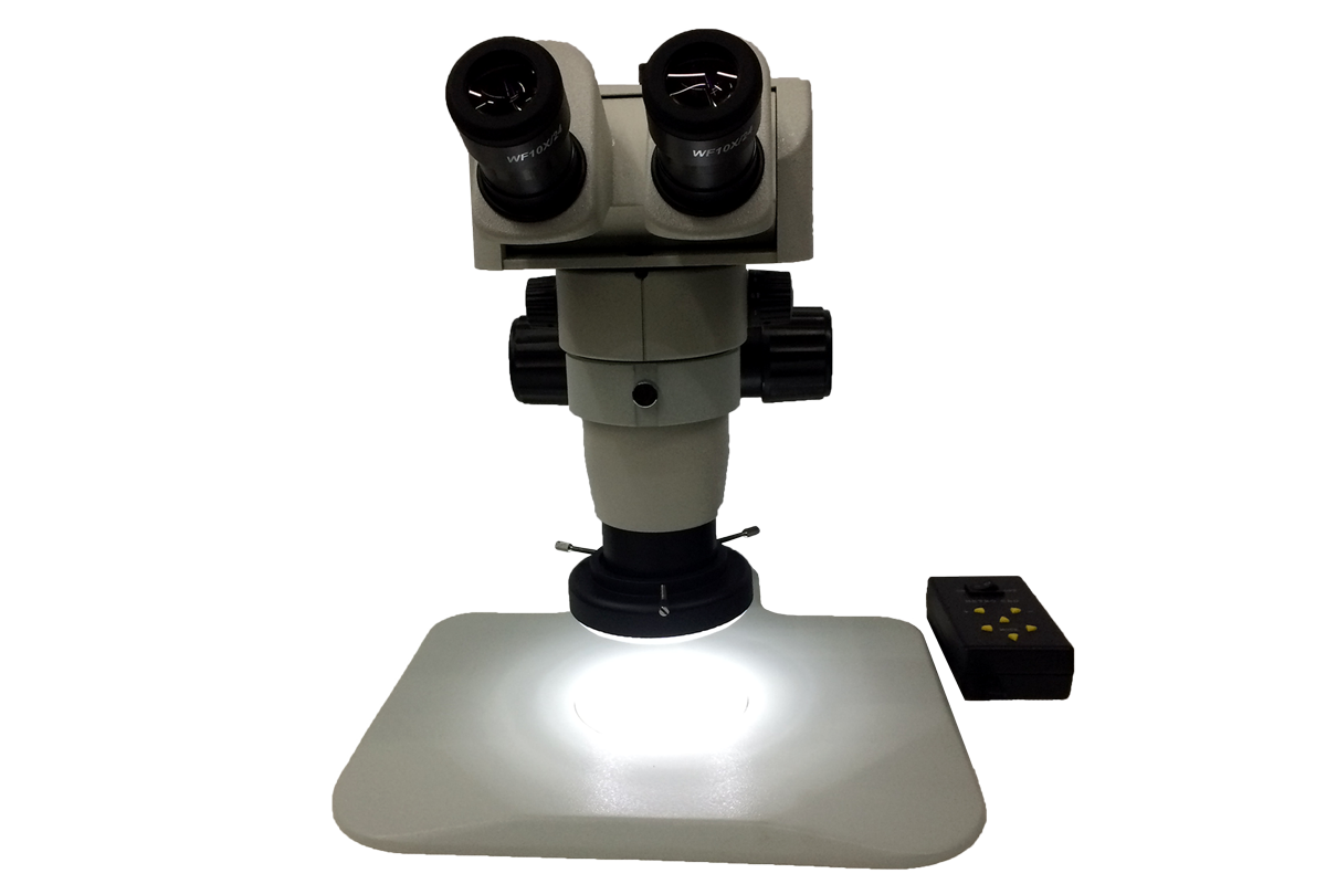 TS-NL 50X Ergonomic Track Stand LED Microscope Unit-20-Ergonomic-Track-Stand-front-up